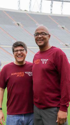 Undergraduate Admissions, Lane Stadium, Blacksburg, VA. Fall 2021